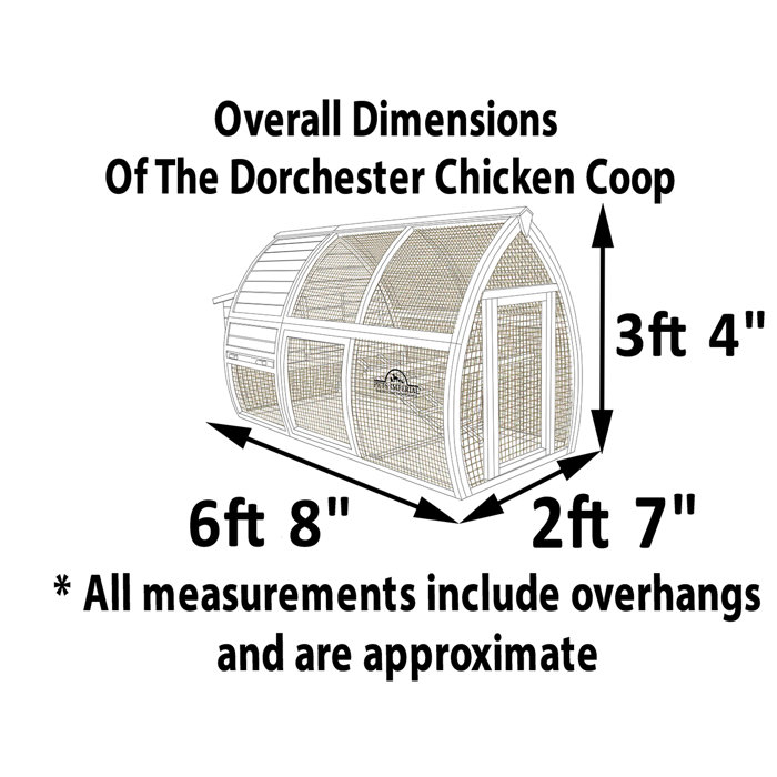 Pets Imperial® Chicken Coops Chicken Coop with Chicken Run For Up To 5